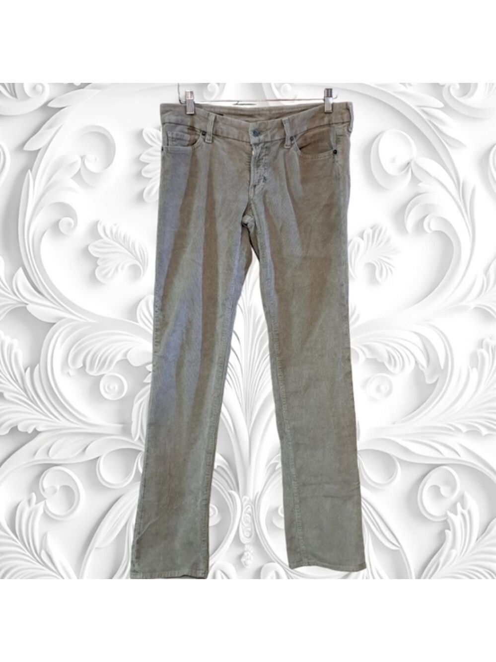 Citizens Of Humanity Y2K Low Waist Straight Leg “Sienna #086 Stretch” Tan Cords
